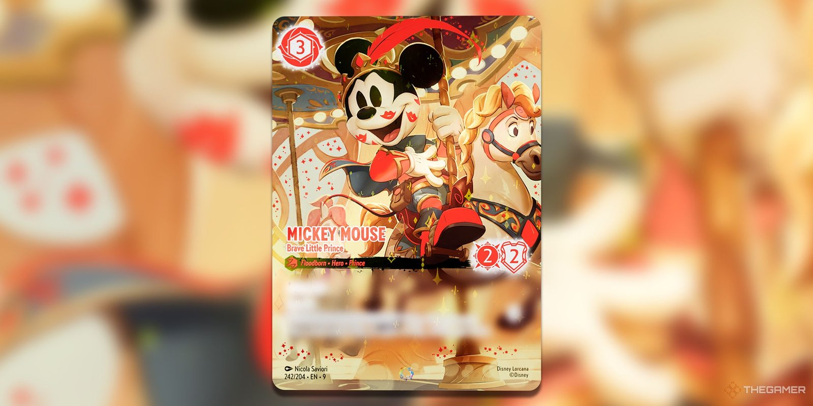 Mickey Mouse, Brave Little Prince Iconic Rare