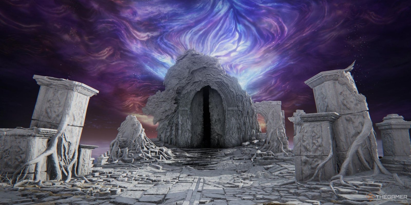 The gate to a nightlord in Elden Ring Nightreign.