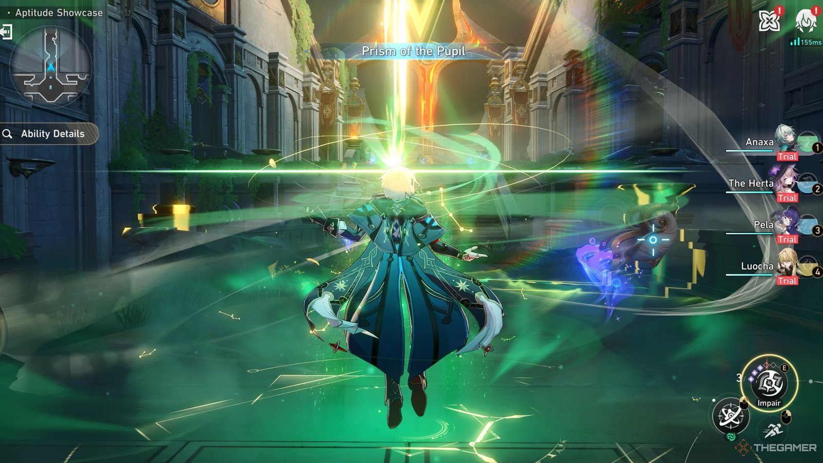 Honkai Star Rail Anaxa using technique