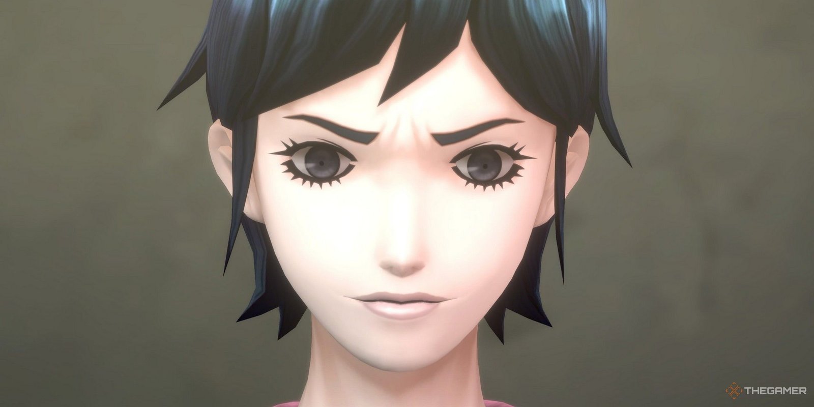 A closeup of Kaya Daidouji with a haircut in Raidou Remastered The Mystery of the Soulless Army.