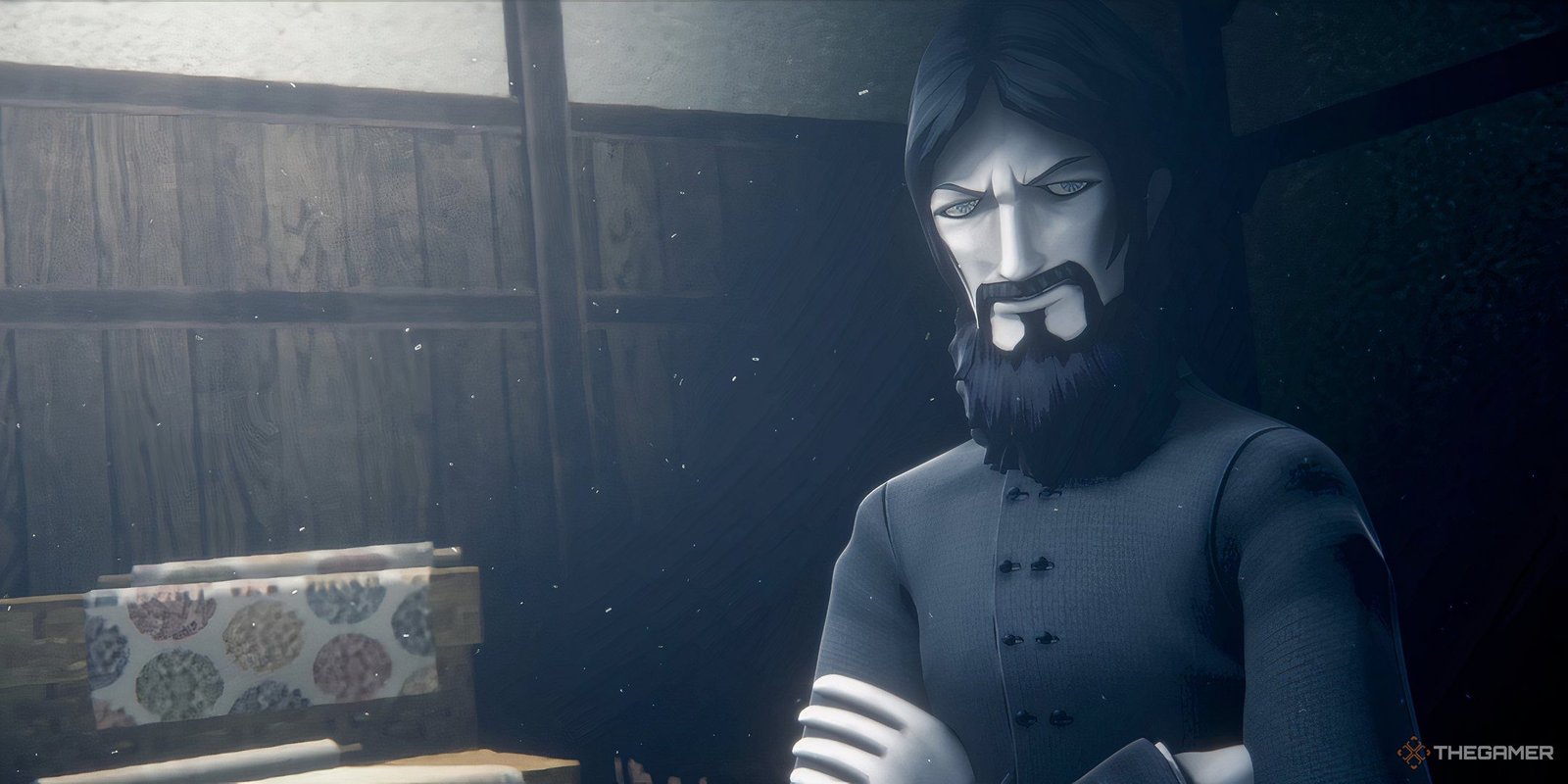 Rasputin in Raidou Remastered Mystery of the Soulless Army.
