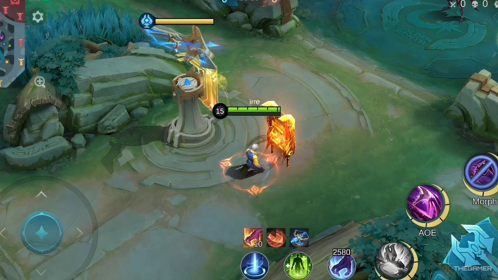 Mobile Legends, Hanzo transforming his sword.