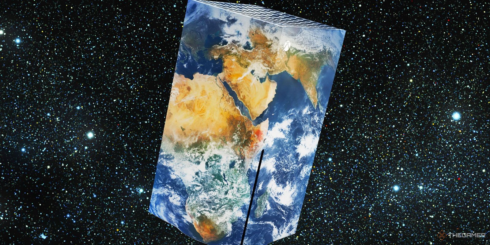 Bethesda And Candy Crush Dev Among First To Be Hit By Mass Xbox Layoffs 1 The Earth, but it's an Xbox hanging in space.