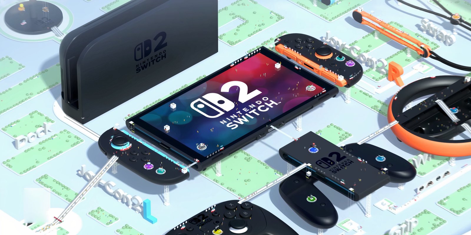 Playing Old Games On The Switch 2 Is Way More Fun Than Playing New Games 2 Nintendo Switch welcome tour displaying the Switch 2 and a range of accessories.