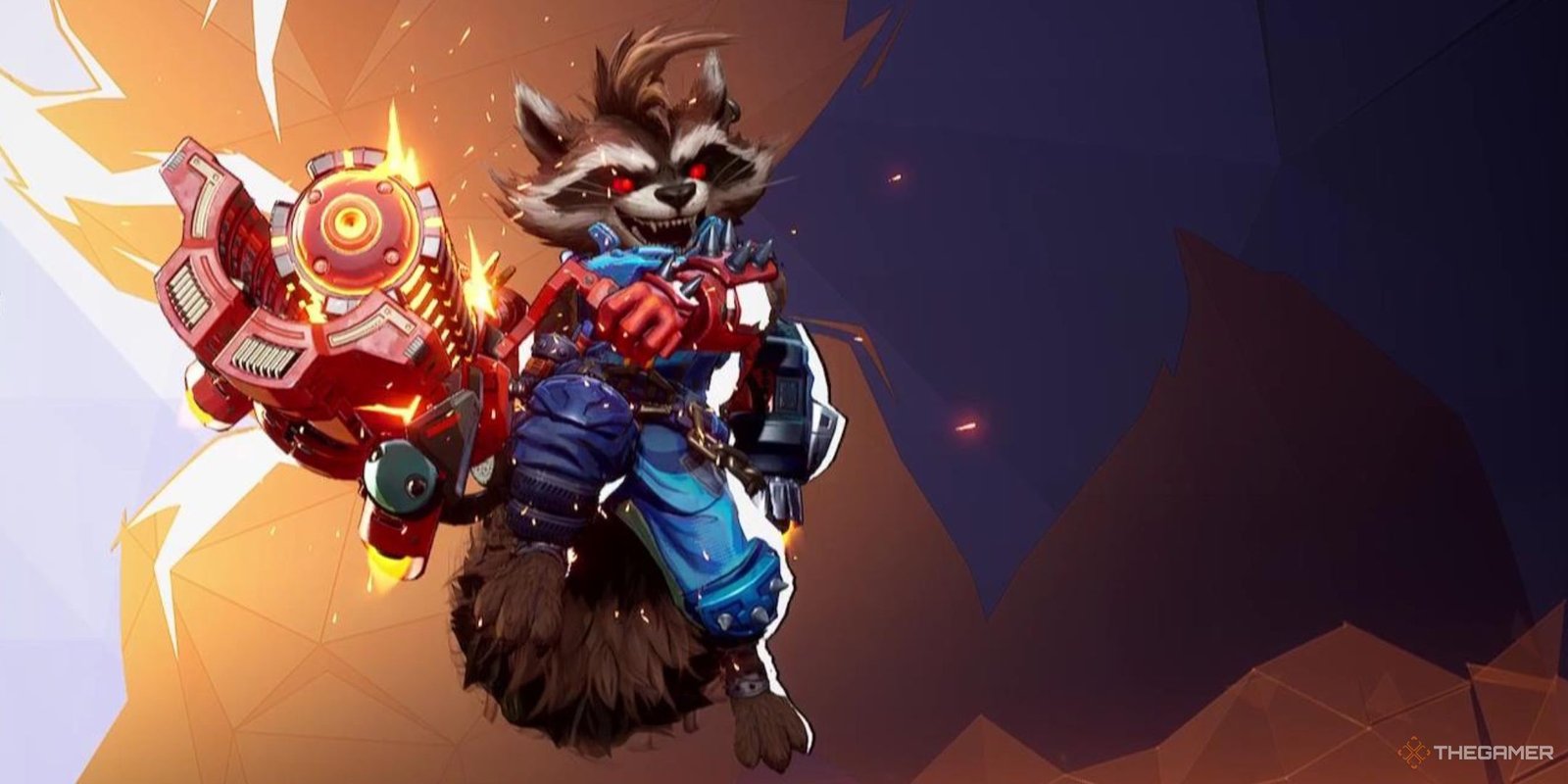 Tips To Balance Your Team Composition In Marvel Rivals 3 Rocket laughs and lifts his humongous weapon in Marvel Rivals.