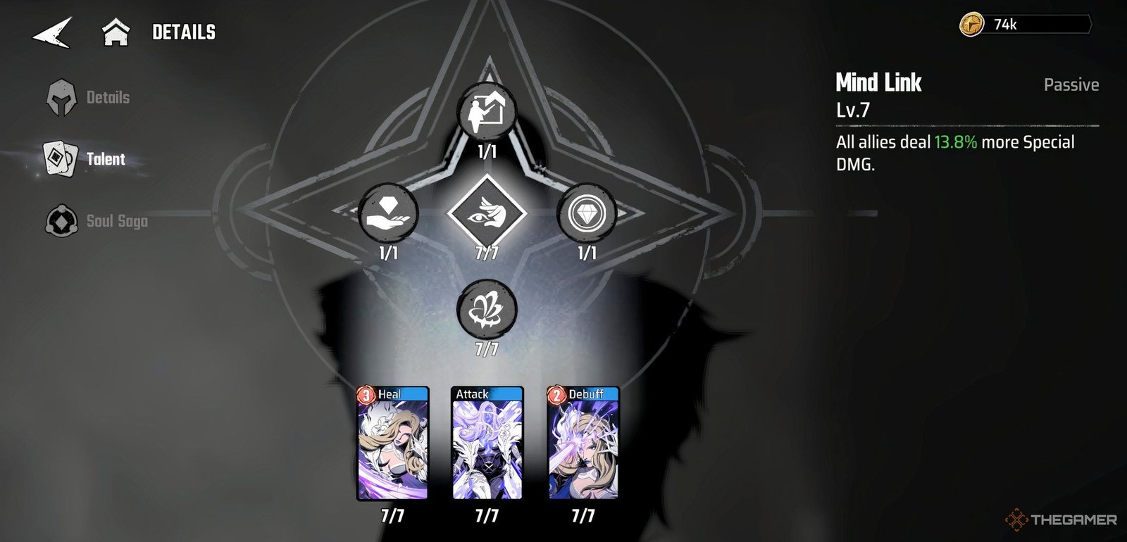 Emma Frost Mindlink Talent in Marvel Mythic Mayhem.