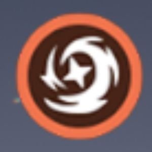 Wuthering Waves Flaming Clawprint icon.