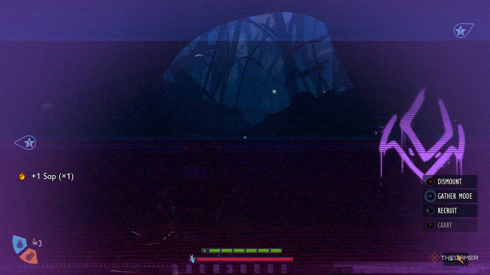 The screen darkens to indicate Invaders Incoming in Grounded 2.